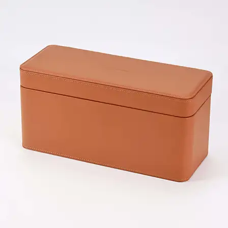 6 in 1 Brown Hair Dryer Leather Case